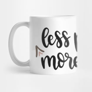 Less People More Cats Mug